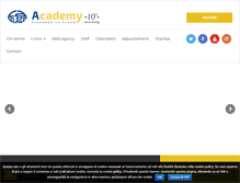 Tablet Screenshot of laplaca-academy.it